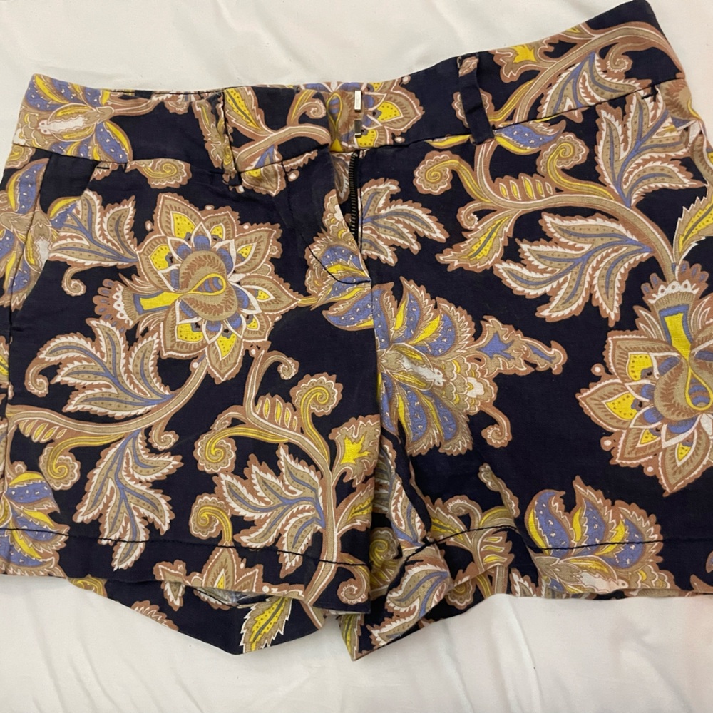 LOFT Multicolor Paisley Skorts